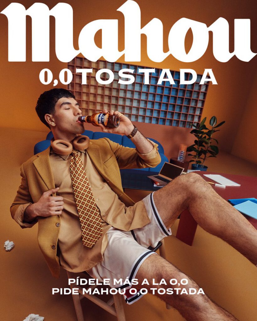 Mahou 00 Tostada  – pídele más a la 0,0. pide mahou 0,0 tostada